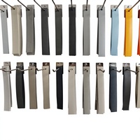 Bande de chant PVC moderne, résistante à l'eau, écologique, à grain de bois, pour pièces de meubles, en rouleaux, protectrice