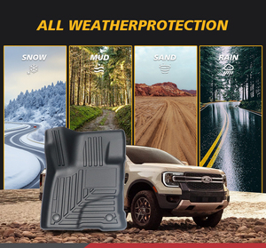 Alfombrillas de TPE para Auto SONSANG al por Mayor para <span class=keywords><strong>Hyundai</strong></span> <span class=keywords><strong>Kona</strong></span> 2025, Proveedor de Fábrica OEM, Alfombrillas Personalizadas Impermeables para Todo Clima - Product Image 4