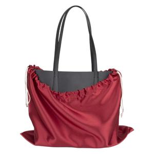Ice Silk Crystal Satin <b>Drawstring</b> Bags Red Black White Gray Pink Durable Storage Gift Bags Luxury Packaging With Logo Printing - Product Image 5