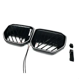 StarNav สำหรับ X3 G45 2024 2025 ชุดกันชนหน้ารถยนต์แบบเส้นเดียว พร้อมไฟ LED  ตะแกรงกันชนแบบเรซซิ่ง  ฝาครอบป้องกัน  อุปกรณ์ตกแต่งรถยนต์ - Product Image 6