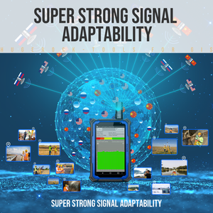 Wholesale 10000mAh T71GF Base Rover Survey Equipment High Precision Geographic GPS RTK GNSS Rugged <b>Tablet</b> PC <b>4G</b> Network OEM/ODM - Product Image 2