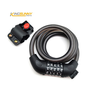 Accessoires de vélo, serrure à code pour <span class=keywords><strong>trottinette</strong></span> électrique <span class=keywords><strong>Xiaomi</strong></span> M365/Pro, pièces de rechange, sécurité universelle, <span class=keywords><strong>antivol</strong></span>, longueur 1.2m - Product Image 6