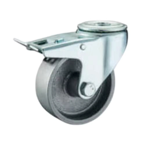 Best Quality Industrial <b>Caster</b> <b>Wheels</b> Double Ball Bearings Heavy Duty Load Capacity 220kg-300kg Diameter 100mm/125mm <b>Casters</b> - Product Image 5