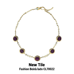 สร้อยคอประดับลูกปัดแฟชั่นรุ่นใหม่ "CL70022" - Product Image 2