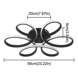 Deutsches Lager Moderne Innen-Deckenleuchten für Küche, Wohnzimmer, Haus, Plafonnier - Product Image 2