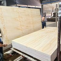 Panneau de contreplaqué de pin 4x8 imperméable WBP, directement de l'usine, pour la construction de meubles et matériaux de construction