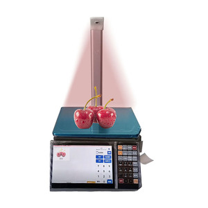Báscula Digital Industrial LCD Económica, Báscula Inteligente para Alimentos, Báscula de Cocina con Indicador, Báscula con Etiqueta de Código de Barras - Product Image 2