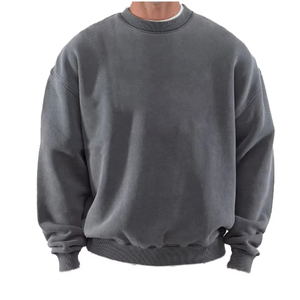Sudadera con Capucha Unisex de Alta Calidad, Fabricada en Algodón, Estilo Holgado, con Logotipo Personalizado y Estampado Puff - Product Image 1