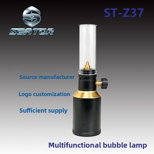 Lampe à gaz de camping multifonction portable tout-en-un ST37, lampe d'ambiance, connecteur fileté compatible avec les cartouches de gaz butane - Product Image 2