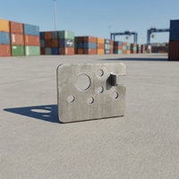 Pièces d'emboutissage automobile en acier inoxydable de précision usinées sur mesure par CNC, non standard, OEM, MOQ 1000 pièces