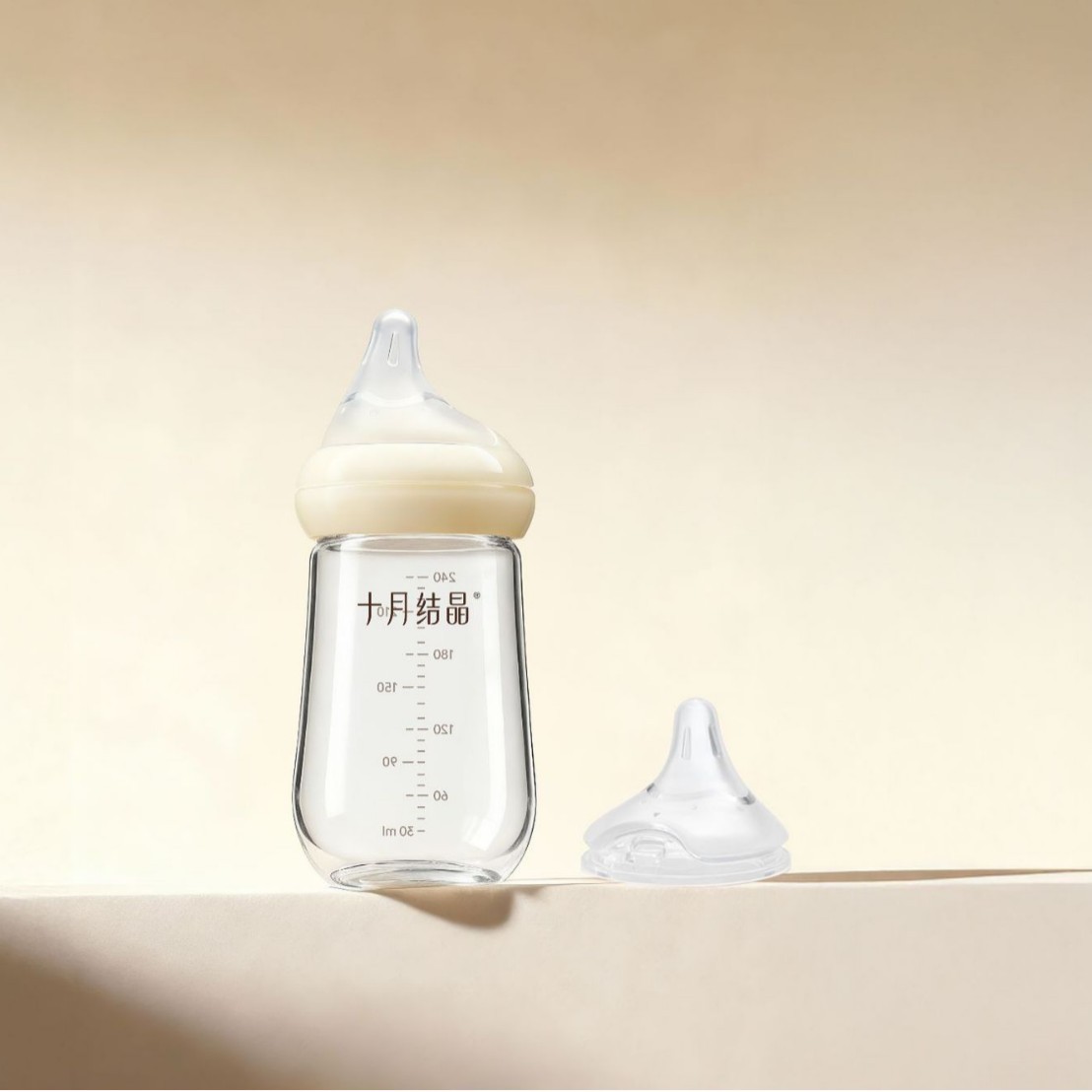 เจดไวท์ 240มล. (มาพร้อมจุกนมขนาด M)