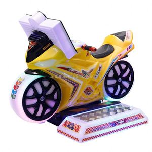 Machine de jeu d'arcade à monnayeur pour enfants : Jeu de conduite, Voiture à bascule, Moto dynamique, Manège pour enfants - Product Image 2