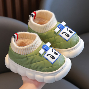 Chaussures décontractées en peluche de dessin animé pour bébés filles, baskets personnalisées pour bébés garçons, vente en gros d'usine - Product Image 2