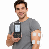 Appareil TENS sans fil pour physiothérapie, stimulateur musculaire EMS à double canal, masseur TENS, soulagement de la douleur, unité TENS, machine de massage