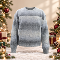 Pull-over en tricot personnalisé en gros, 280 GSM, mi-léger, doux et chaud, idéal pour les saisons de transition printemps-automne, commandes en gros