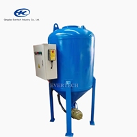 Machine de sablage à sec avec moteur pour l'industrie électronique, consommation d'air élevée, fonctionnement facile, élimination des impuretés de surface