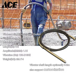 Vibrador de Hormigón Interno ACE ZX35 para Construcción, Accionamiento por Motor, Alta Eficiencia - Product Image 2