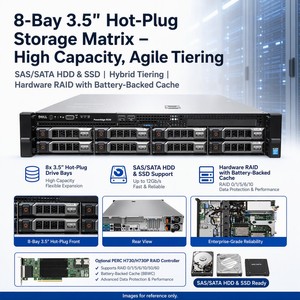 Servidor <span class=keywords><strong>Dell</strong></span> PowerEdge <span class=keywords><strong>R530</strong></span> 2U para Montaje en Rack, 2 Sockets, Procesador Intel Xeon, en Stock, 3 Unidades - Product Image 3