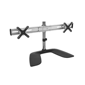 Vesa 75X75 100X100 Led Tv Desk Stand Beugel Voor Twee Monitoren