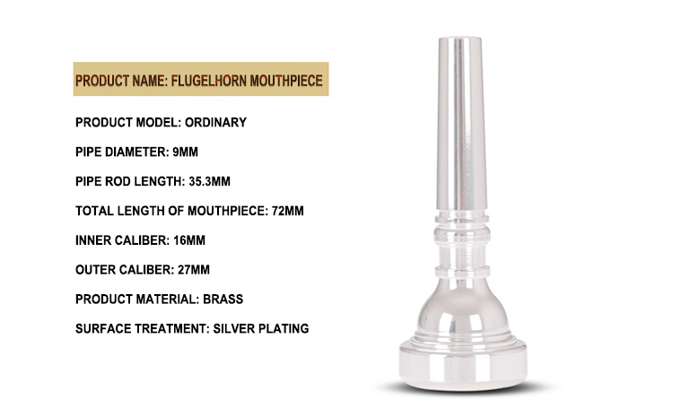 Flugelhorn Mouthpiece Ordinary