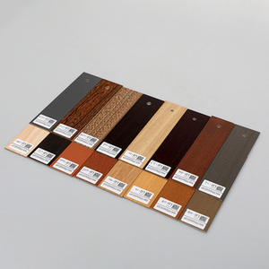 جديد داخلي أعمى مربع اللاسلكي الستائر حواجز خشبية ، ظلال ، ليلا ونهارا لفات ستائر بلون جلد الحمار الوحشي - Product Image 2