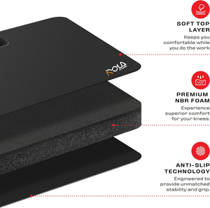 Vườn quỳ pad cơ khí Mat NBR bọt không thấm nước cầu nguyện Mat sửa chữa xe nhà máy hội thảo sử dụng Yoga kneeler thảm - Product Image 1