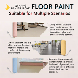 Peinture industrielle QIHANG en polyuréthane haute brillance, super résistante à l'usure, couleurs personnalisées, peinture pour sols à usage intensif - Product Image 5