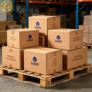 Caja <span class=keywords><strong>de</strong></span> Cartón Corrugado Kraft <span class=keywords><strong>de</strong></span> 5 Capas, Resistente, Color Marrón, para Envíos, Logística y Embalaje <span class=keywords><strong>de</strong></span> Exportación - Product Image 2