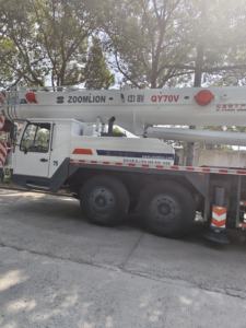 Grue <span class=keywords><strong>mobile</strong></span> sur <span class=keywords><strong>camion</strong></span> Zoomlion 70 tonnes QY70V Machines de chantier d'<span class=keywords><strong>occasion</strong></span> Grues de chantier <span class=keywords><strong>Camion</strong></span> - Product Image 4