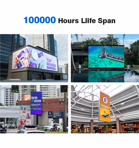 6000cd High Bright Digital Advertising Screen Panel 144x144 Pixel 160x160mm 320x160mm Stock Outdoor 6.67mm IP66 Led <b>Display</b> - Product Image 5