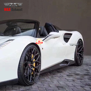 De fibra de carbono de parachoques Auto Kit de cuerpo para <span class=keywords><strong>Ferrari</strong></span> <span class=keywords><strong>488</strong></span> reformado N tipo de coche kit de cuerpo para <span class=keywords><strong>Ferrari</strong></span> <span class=keywords><strong>488</strong></span>, 2015-2019 - Product Image 4