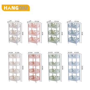 Estante de rodillos de plástico de buen material pp, estante de almacenamiento de agujeros de plástico, precio barato - Product Image 2