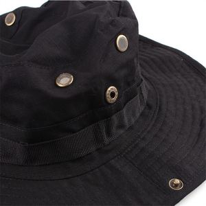 Bán Buôn Mùa Hè Ngụy Trang Xô Hat Brim Săn Bắn Ngoài Trời Câu Cá Đi Bộ Đường Dài Camo Boonie Mũ - Product Image 4