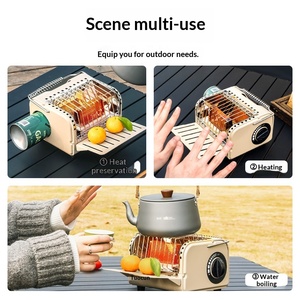 Estufa <span class=keywords><strong>de</strong></span> Camping Portátil Manual <span class=keywords><strong>de</strong></span> Butano para Exteriores, Mini Estufa Infrarroja <span class=keywords><strong>de</strong></span> Una Pieza para Uso en Invierno y Montaña - Product Image 3