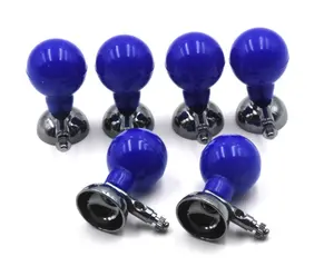 أقطاب كهربائية للشفط الكهربائي للصدر مطلية بالنيني للبالغين ، أقطاب كهربائية زرقاء لتخطيط القلب للبالغين والأطفال - Product Image 1