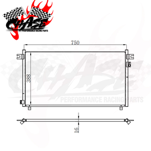 Condensador de Aire Acondicionado para Autos Compatible con <span class=keywords><strong>Nissan</strong></span> Safari Patrol Y61 GU 2.8 4.2 RD28 <span class=keywords><strong>97</strong></span>- 92110-VB000 92110-VB010 - Product Image 3
