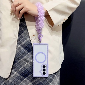 <span class=keywords><strong>กรอบ</strong></span>เพชรเต็มและเคส<span class=keywords><strong>โทรศัพท์</strong></span>แม่เหล็กสำหรับ <span class=keywords><strong>Samsung</strong></span> Z Fold 7 6for Z flip 6 5พร้อมโซ่กำมะหยี่อุปกรณ์เสริม<span class=keywords><strong>โทรศัพท์</strong></span>มือถือ - Product Image 4