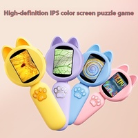 HD Digital Handheld Microscope for Kids-Mini Pocket Portable 2.0 IPS Screen 100W Pixel. Educational Science Toy Birthday Gift