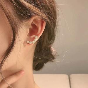 Aretes de Plata S925 con Perlas DIY para Mujer, Cuentas de 3-4 mm con 21773 Soportes Huecos, Múltiples Cuentas, Pernos para Oreja - Product Image 3