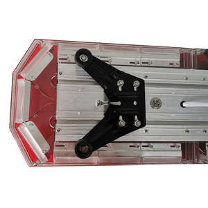 Ambulance pompier sécurité 12V 24V barre lumineuse d'avertissement <span class=keywords><strong>flash</strong></span> rouge feux stroboscopiques d'urgence <span class=keywords><strong>auto</strong></span> alarme phare aluminium voitures - Product Image 3