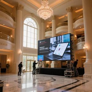 Mur <span class=keywords><strong>vidéo</strong></span> LED intérieur P1.953 haute résolution pour la location, idéal pour les studios <span class=keywords><strong>de</strong></span> diffusion et les événements d'entreprise - Product Image 1