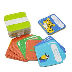 Tarjetas Educativas para Niños, Esquinas Redondeadas, Cartón, Herramientas de Aprendizaje Portátiles para Niños, Tarjetas de Desarrollo Cognitivo - Product Image 1
