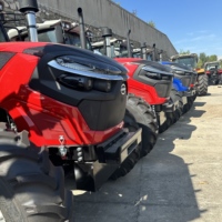 Tracteur agricole 4x4 diesel 150 CV à transmission par engrenages, puissance élevée, compatibilité polyvalente des équipements, moteur robuste