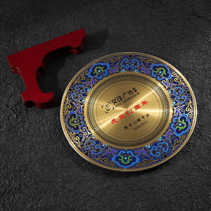 جيابو مخصص معدن طريف جائزة الزنك سبائك الذهب تصفيح الكأس - Product Image 4