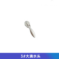 Curseurs de fermeture à glissière en métal or et or rose sans nickel direct d'usine Matériau en silicone hautement poli