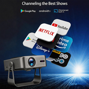 Mini Proyector Inteligente Portátil HEVSTAR con Android 11, <span class=keywords><strong>2</strong></span> en 1, Cine en Casa, Compatible con <span class=keywords><strong>4K</strong></span>, Tiro Corto, Videojuegos - Product Image 5