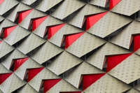 Panneaux de mur-rideau en aluminium modernes, anodisés, anti-corrosion, garantie 5+ ans, épaisseur 2,5-3 mm pour l'extérieur des bâtiments