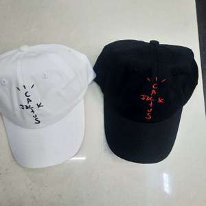 Mũ lưỡi trai snapback cotton thêu họa tiết Travis Scott Cactus Jack, điều chỉnh được, thích hợp cho nữ, dùng được khi đi chơi thể thao, đi làm, chống nắng. - Product Image 2