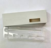 Boîte de rangement pour stylos personnalisée avec impression, emballage de stylos avec plateau en blister