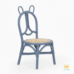 Silla de Ratán Estilo Bohemio para Niños, Venta al por Mayor, Color Personalizado, Asiento Infantil de Ratán Natural para Eventos y Fiestas - Product Image 3